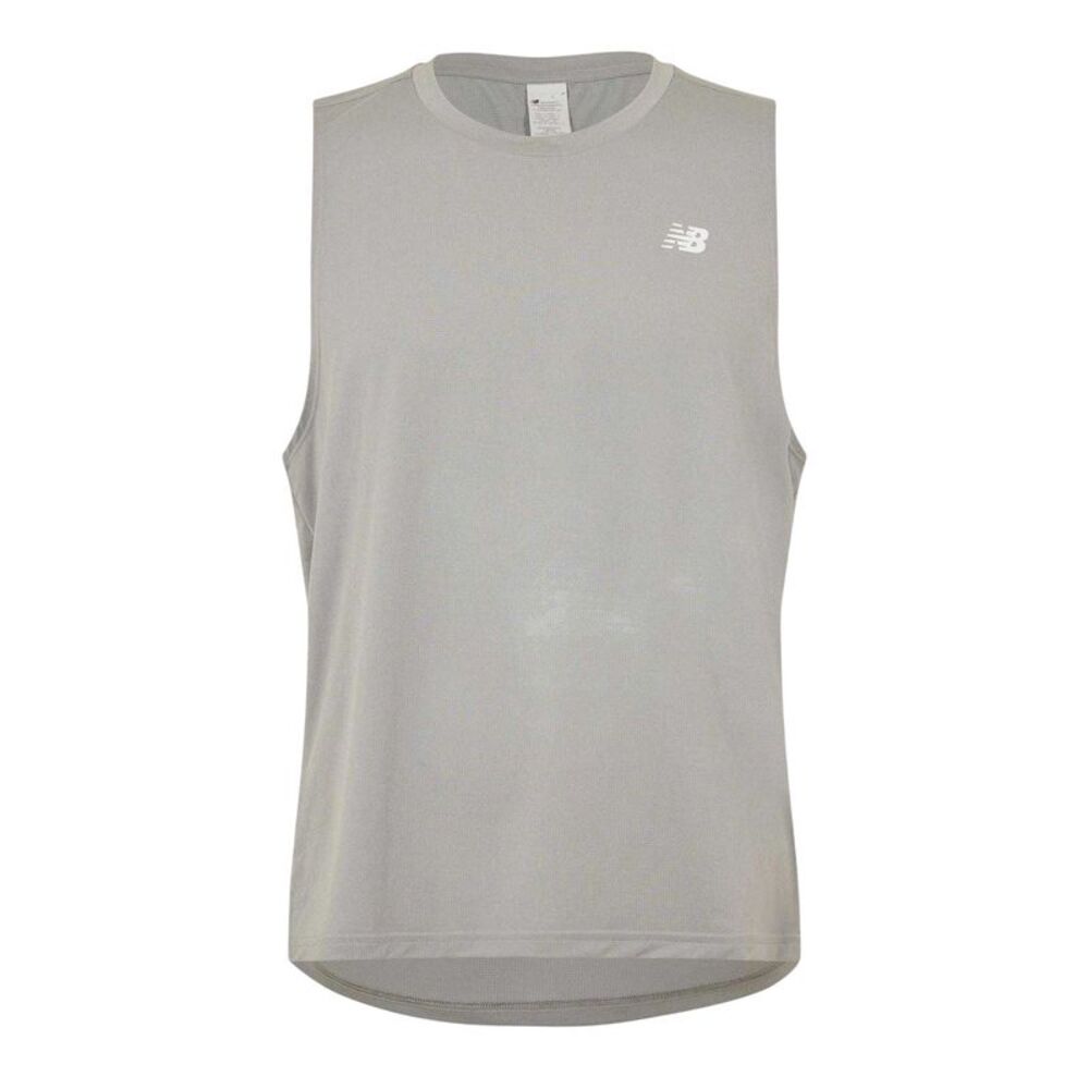 New Balance Mens Accelerate Running Tank Top / Gray